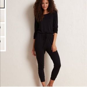 Aerie black jumpsuit onesie sz s